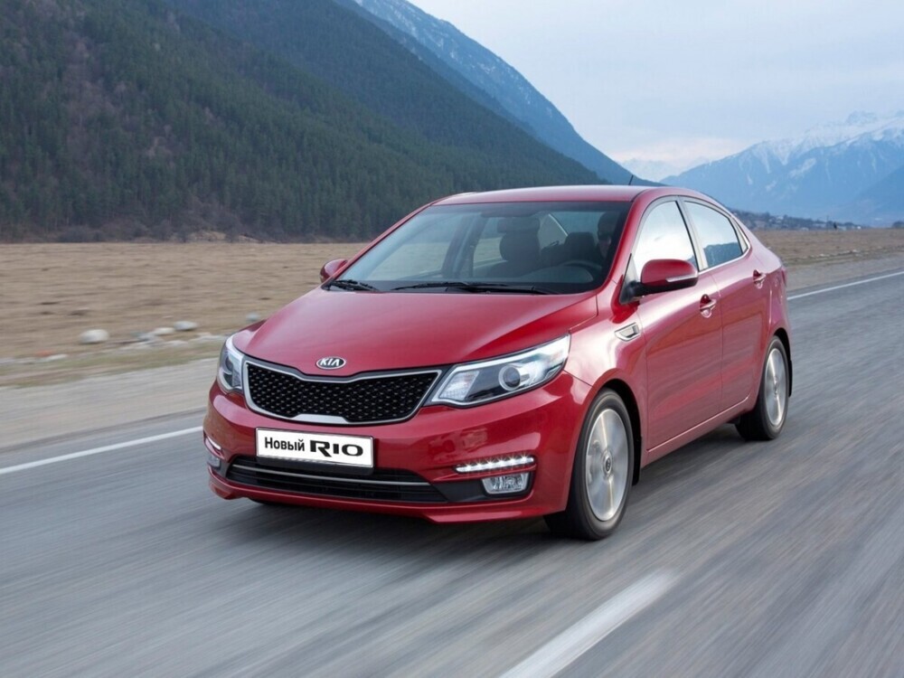 Kia Rio III · Рестайлинг