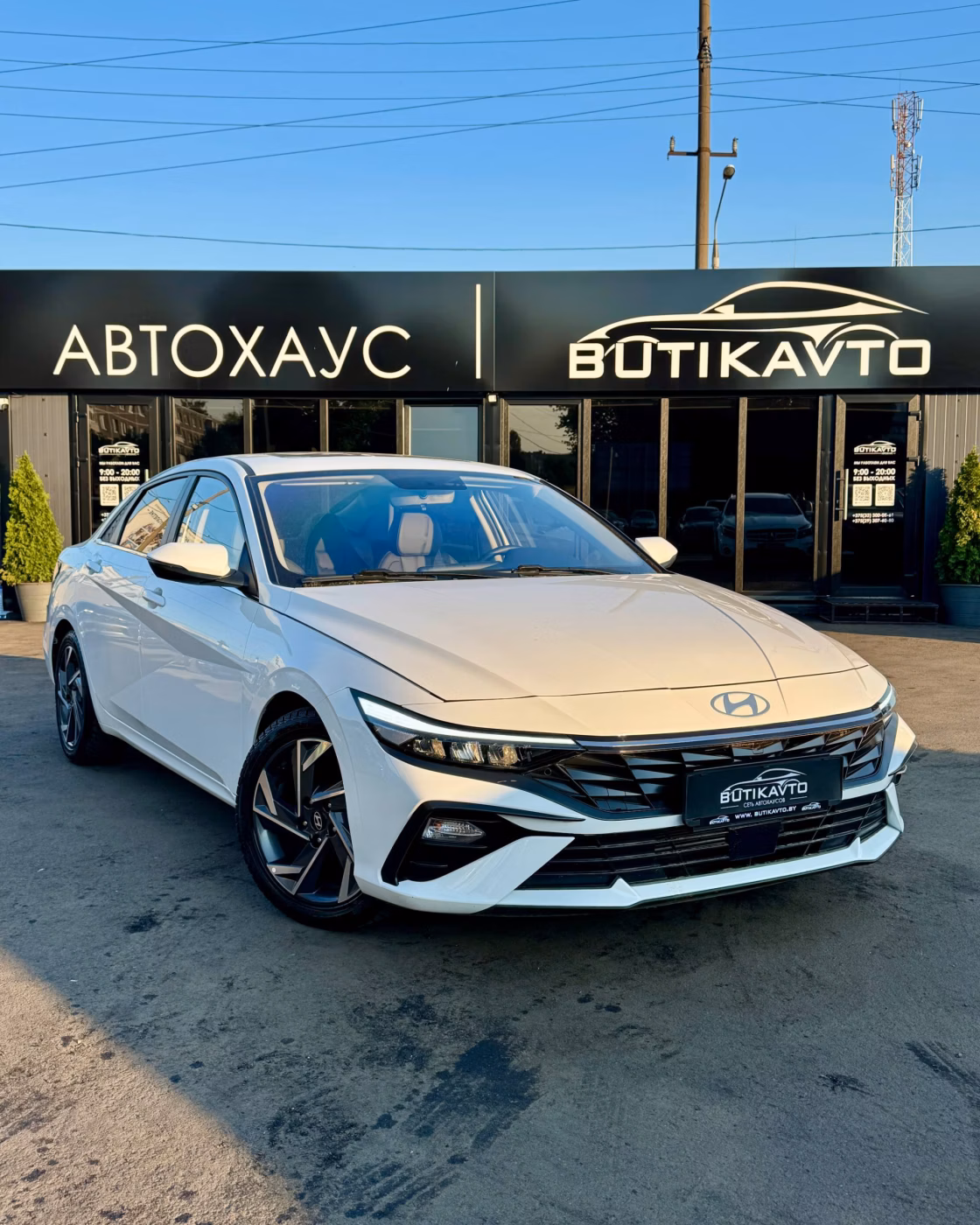 Hyundai Elantra CN7 · Рестайлинг
