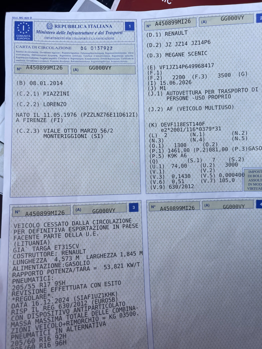 Renault Grand Scenic фото 30